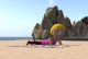 Maxine on the beach
